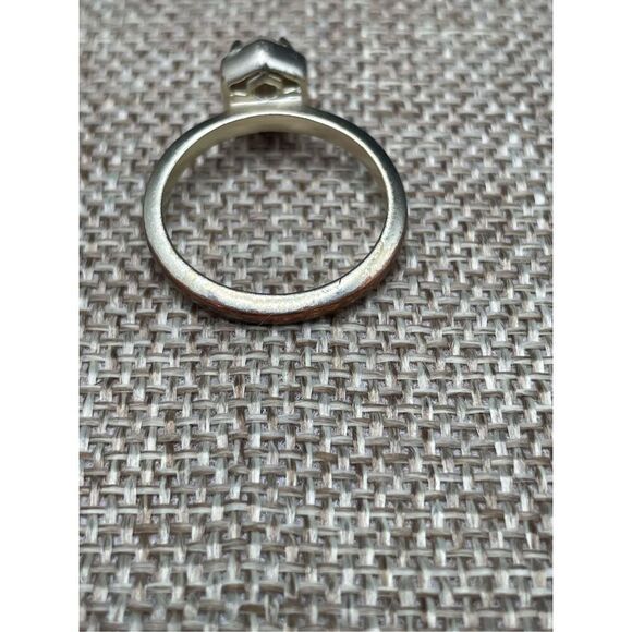 Kendra Scott Rose Quartz Ring Women’s Size 8 Gold Tone Stamped - Picture 4 of 10